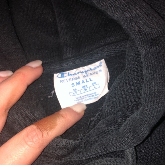 Black champion hoodie - Picture 6 of 6